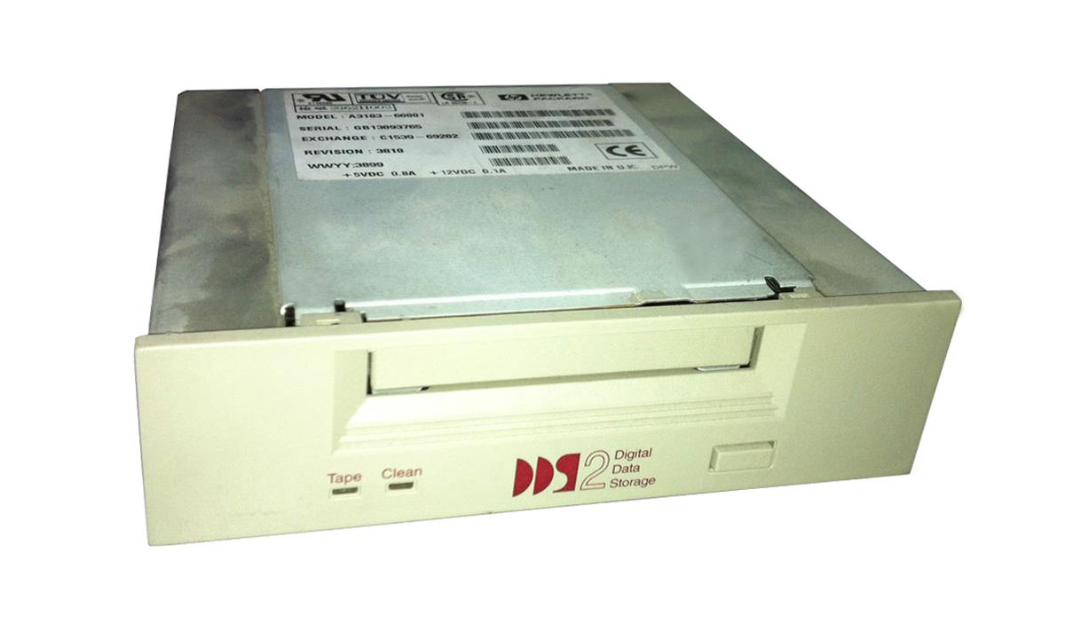 C1539-67203 HP 4/8GB DDS-2 DAT SCSI-2 Single-Ended 5.25-Inch Internal Tape Drive