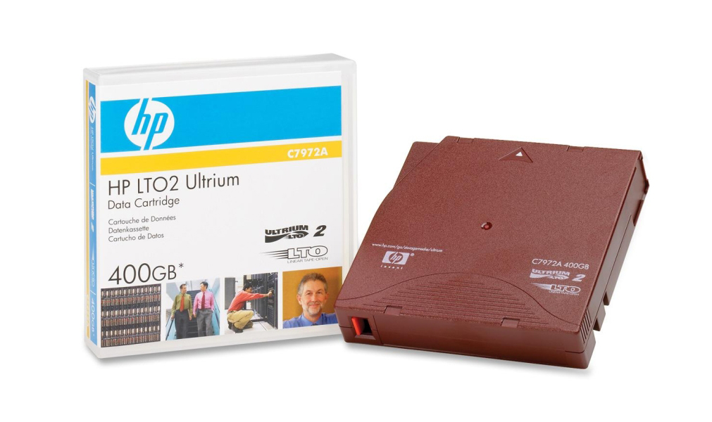 C7972AL HP 200GB Native / 400GB Compressed LTO-2 Ultrium Data Cartridge (Refurbished)
