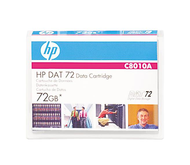 C8010A HP 36GB (Native) / 72GB (Compressed) DAT 72 Internal Tape Media Cartridge (Refurbished)