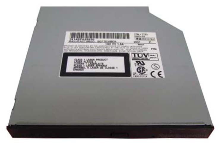 CDM-TEAC-24B Supermicro 24x CD-ROM Slimline Drive EIDE/ATAPI Internal Black