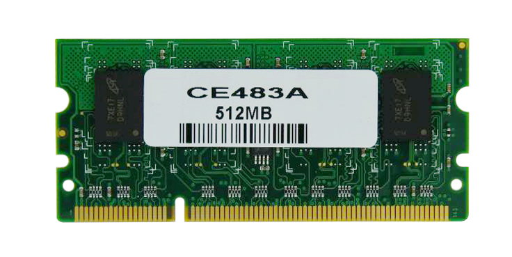 CE483-67901 HP 512MB DDR2 Non-ECC Unbuffered 144-Pin SoDimm Memory Module