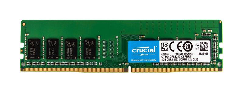 CT8G4DFS8213 Crucial 8GB DDR4 PC17000 Memory