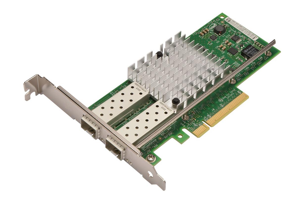 CYK8V Dell Dual-Ports SFP+ 10Gbps 10 Gigabit Ethernet PCI Express 2.0 x8 Converged Server Network Adapter by Intel