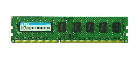 D3UE12082XH18AB DSL 8GB PC3-8500 DDR3-1066MHz non-ECC Unbuffered CL7 240-Pin DIMM 1.35V Low Voltage Dual Rank Memory Module