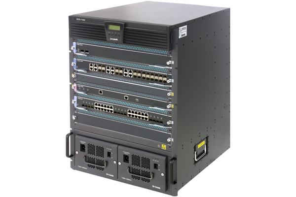 DES-7206-BASE D-Link 6-Slot Chassis Base with Fan without Power (Refurbished)
