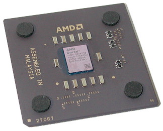 DHD1000AMT1B AMD Duron 1000MHz 100Mhz L2 64KB Cache Processor Socket A (Socket 462)OEM