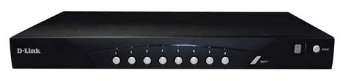 DKVM-IP8 D-Link 8-Ports Kvm Over Ip Rackmount Ethernet Switch (Refurbished)