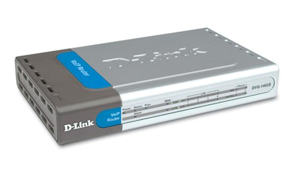 DVG-G1402S D-Link 4-Port Wireless Broadband 802.11g VoIP Router (Refurbished)