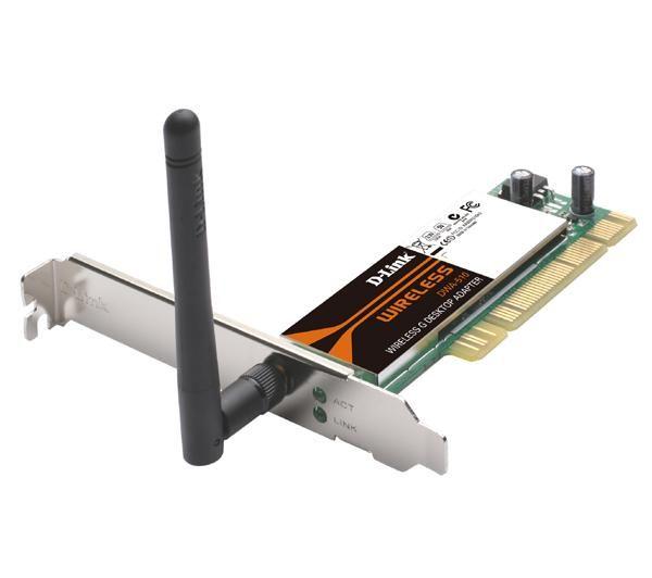 DWA-510 D-Link Wireless G Desktop Adapter PCI 54Mbps