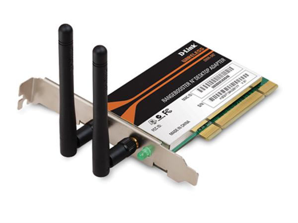 DWA-542 D-Link RangeBooster N Wireless Desktop Adapter PCI 300Mbps (Refurbished)