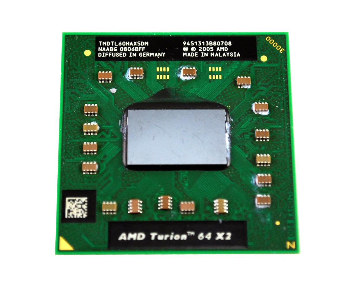 EQ428AV HP 1.60GHz 1.60GT/s 512KB L2 Cache Socket S1 AMD Turion 64 X2 TL-50 Dual-Core Mobile Processor