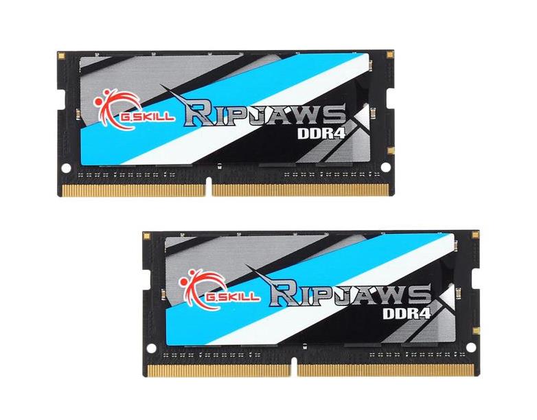 F4-2133C15D-16GRS G.Skill Ripjaws 16GB Kit (2 X 8GB) PC4-17000 DDR4-2133MHz non-ECC Unbuffered CL15 (15-15-15-36) 260-Pin SoDimm Memory 