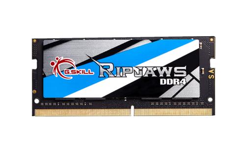 F4-2133C15S-8GRS G.Skill Ripjaws 8GB PC4-17000 DDR4-2133MHz non-ECC Unbuffered CL15 (15-15-15-36) 260-Pin SoDimm Memory Module 