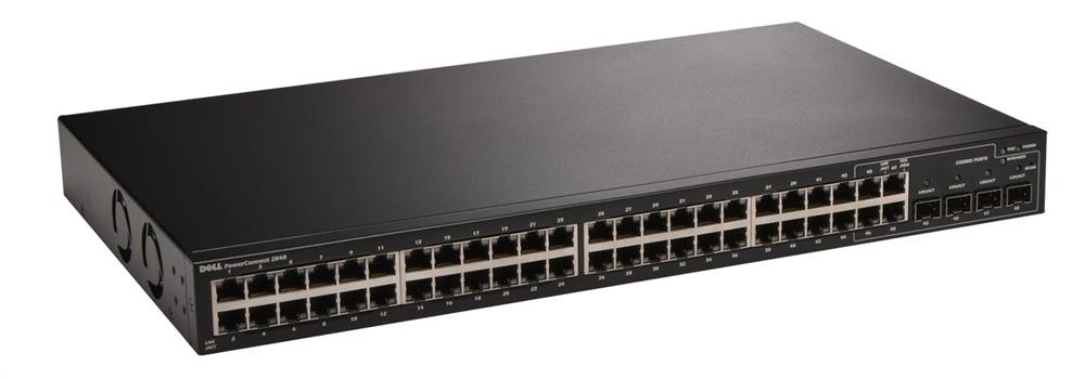 F496K Dell PowerConnect 2848 48-Ports Gigabit Managed Ethernet Switch (Refurbished)