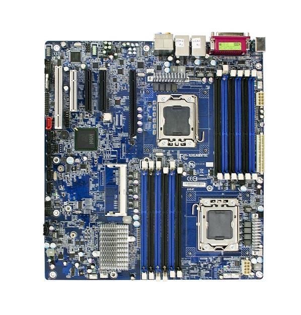 GA-7TEWH1(rev.1.1) Gigabyte Socket LGA 1366 Intel P5520/ ICH10R Chipset Dual Xeon 5500/5600 Series Processors Support DDR3 12x DIMM 6x SATA 3.0Gb/s SSI EEB Motherboard (Refurbished) GA-7TEWH1 (rev. 1.1)