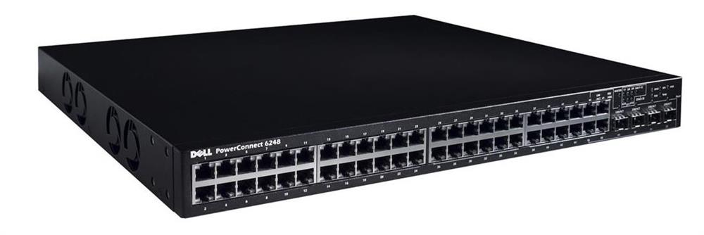 GP931 Dell PowerConnect 6248 48-Ports 10/100/1000 Gigabit Switch (Refurbished)