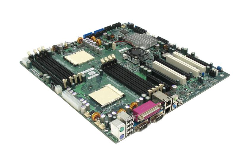 H8DCE SuperMicro Dual Socket 940 Nvidia nForce Pro 2200/ 2050 Chipset AMD Opteron 200 Series Processors Support DDR 8x DIMM 8x SATA 3.0Gb/s Extended ATX Server Motherboard (Refurbished)