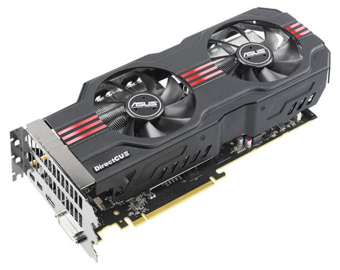 HD7950-DC2T-3GD5 ASUS AMD Radeon HD 7950 3GB GDDR5 384-Bit HDMI / 2x Mini DisplayPort / DVI-I / DVI-D / HDCP Support PCI-Express 3.0 Video Graphics Card