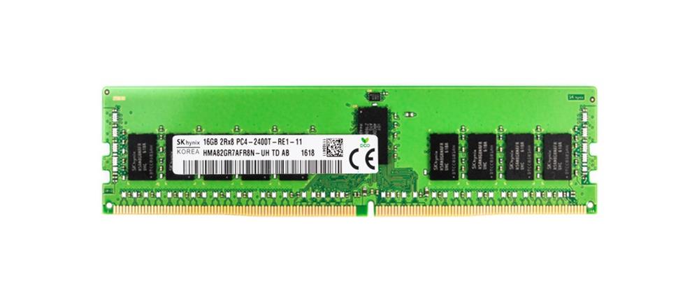 HMA82GR7AFR8N-UHTD Hynix 16GB PC4-19200 DDR4-2400MHz Registered ECC CL17 288-Pin DIMM 1.2V Dual Rank Memory Module