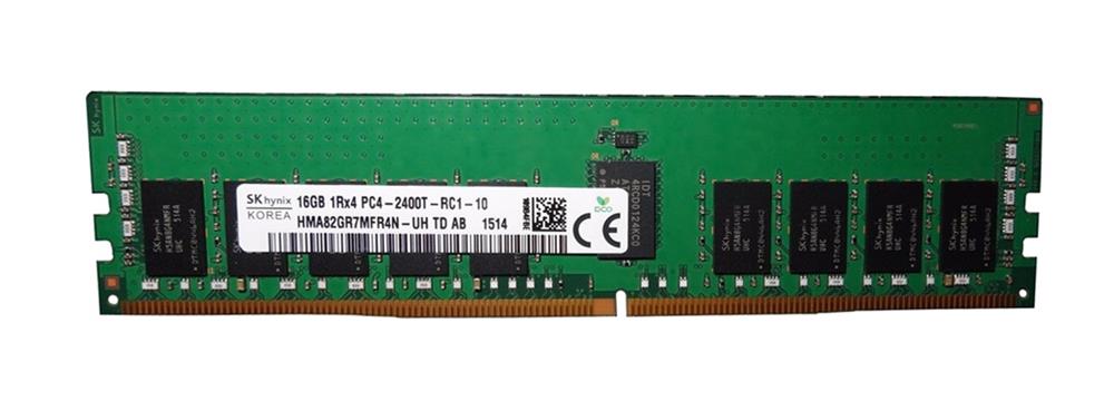 HMA82GR7MFR4N-UHTD Hynix 16GB PC4-19200 DDR4-2400MHz Registered ECC CL17 288-Pin DIMM 1.2V Single Rank Memory Module