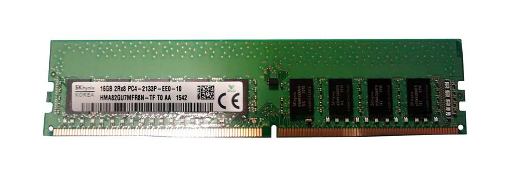 HMA82GU7MFR8N-TFT0-AA Hynix 16GB PC4-17000 DDR4-2133MHz ECC Unbuffered CL15 288-Pin DIMM 1.2V Dual Rank Memory Module