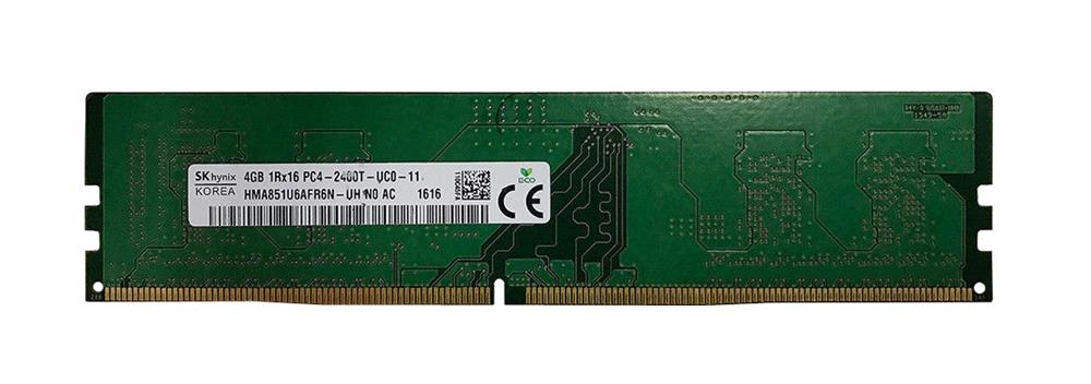 HMA851U6AFR6N-UH Hynix 4GB PC4-19200 DDR4-2400MHz non-ECC Unbuffered CL17 288-Pin DIMM 1.2V Single Rank Memory Module