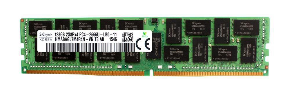 HMABAGL7M4R4N-VNT3 Hynix 128GB PC4-21300 DDR4-2666MHz Registered ECC CL19 288-Pin Load Reduced DIMM 1.2V Octal Rank Memory Module