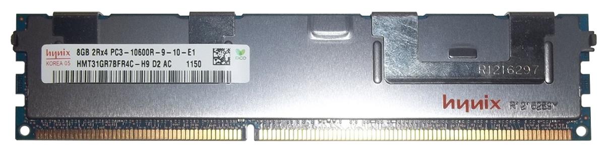 HMT31GR7BFR4C-H9D2-AC Hynix 8GB PC3-10600 DDR3-1333MHz ECC Registered CL9 240-Pin DIMM Dual Rank Memory Module