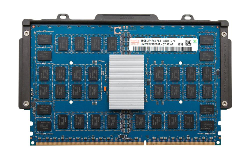HMT32GZ8CFR8A-G7 Hynix 16GB PC3-8500 DDR3-1066MHz ECC Registered CL7 Cuod 276-Pin DIMM Memory Module