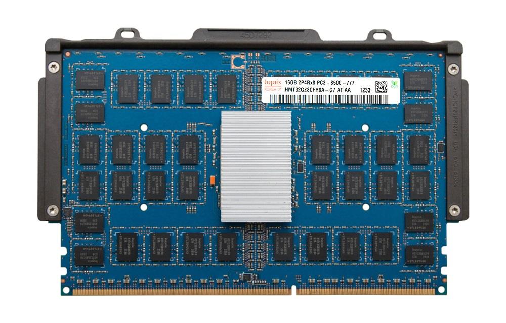 HMT32GZ8CFR8A-G7AT Hynix 16GB PC3-8500 DDR3-1066MHz ECC Registered CL7 Cuod 276-Pin DIMM Memory Module