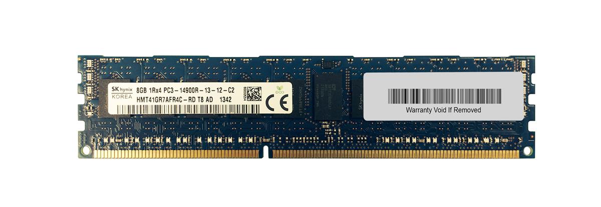 HMT41GR7AFR4C-RDT8 Hynix 8GB PC3-14900 DDR3-1866MHz ECC Registered CL13 240-Pin DIMM Single Rank Memory Module