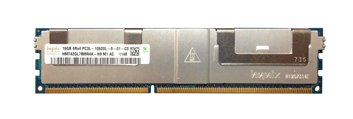 HMT42GL7BMR4A-H9 Hynix 16GB PC3-10600 DDR3-1333MHz ECC Registered CL9 240-Pin Load Reduced DIMM 1.35V Low Voltage Quad Rank Memory Module