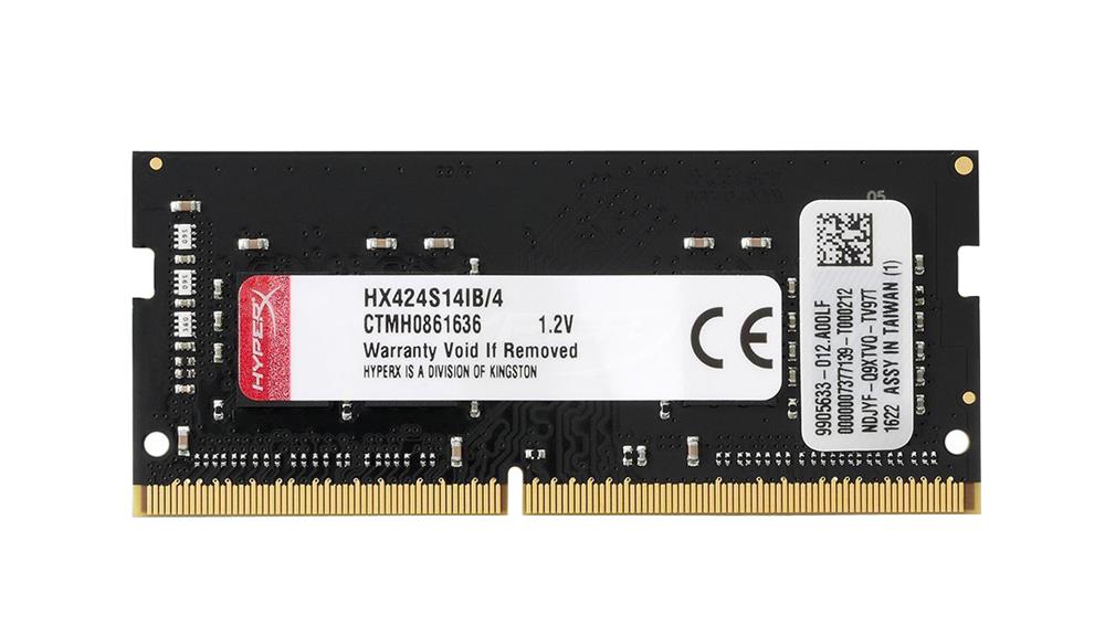 HX424S14IB/4 Kingston 4GB SoDimm PC19200 Memory