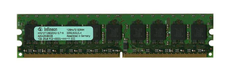 3D-12D213R2526-1G 1GB Module DDR2 PC2-4200 CL=4 Registered ECC DDR2-533 Dual Rank 1.8V 128Meg x 72 for Asus KFSN4-DRE Motherboard n/a