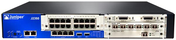 J2350-JB-SC-TAA Juniper J2350 Services Router with TAA compliance 5 x PIM 4 x 10/100/1000Base-T LAN (Refurbished)