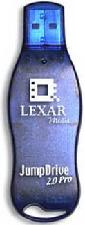 JD512-80-230 Lexar 512MB JumpDrive Pro 80X USB 2.0 Flash Drive