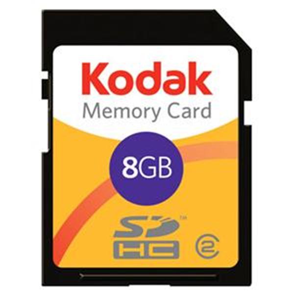 KSD8GBPSBNA Lexar Kodak 8GB Class 4 SDHC Flash Memory Card