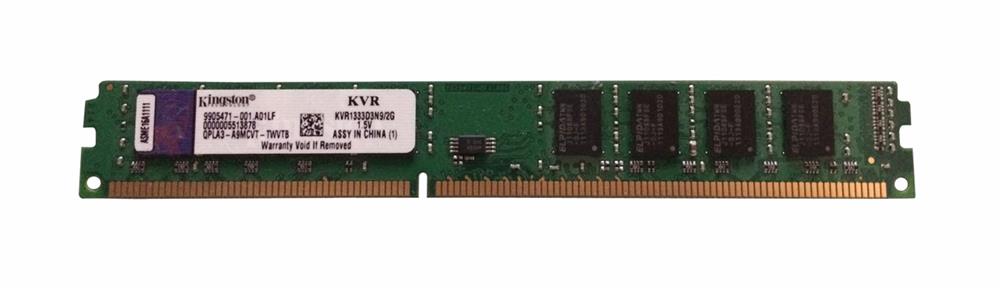 KVR1333D3N9/2G Kingston 2GB DDR3 PC10600 Memory