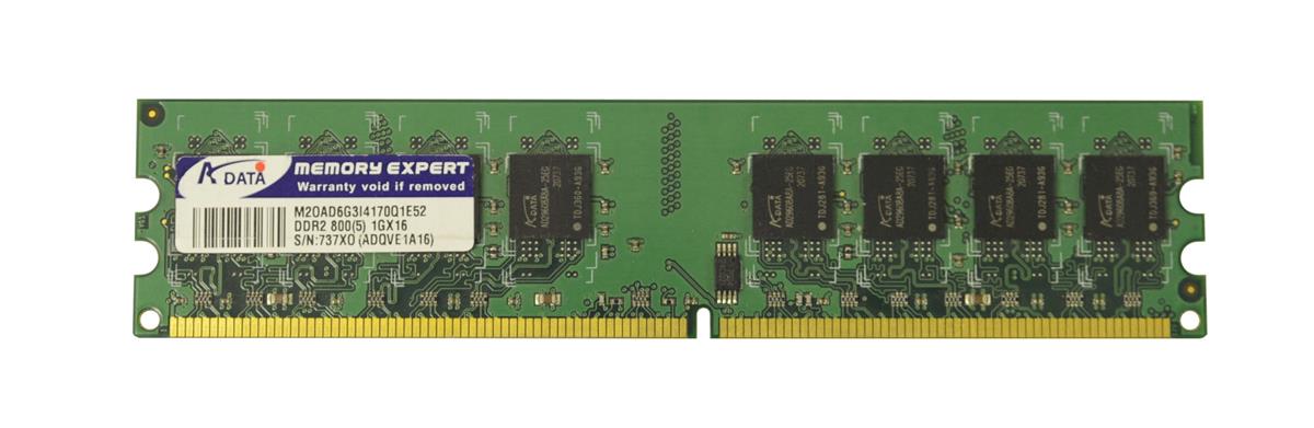 M20AD6G3I4170Q1E52 ADATA 1GB DDR2 PC6400 Memory