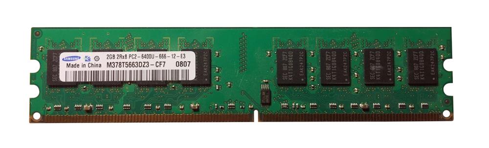 M378T5663DZ3-CF7 Samsung 2GB DDR2 PC6400 Memory