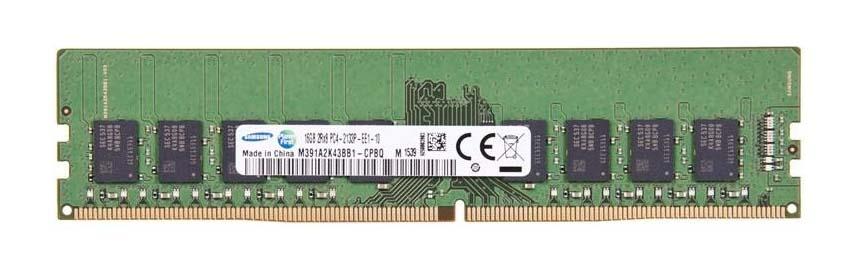 M391A2K43BB1-CPBQ Samsung 16GB PC4-17000 DDR4-2133MHz ECC Unbuffered CL15 288-Pin DIMM 1.2V Dual Rank Memory Module