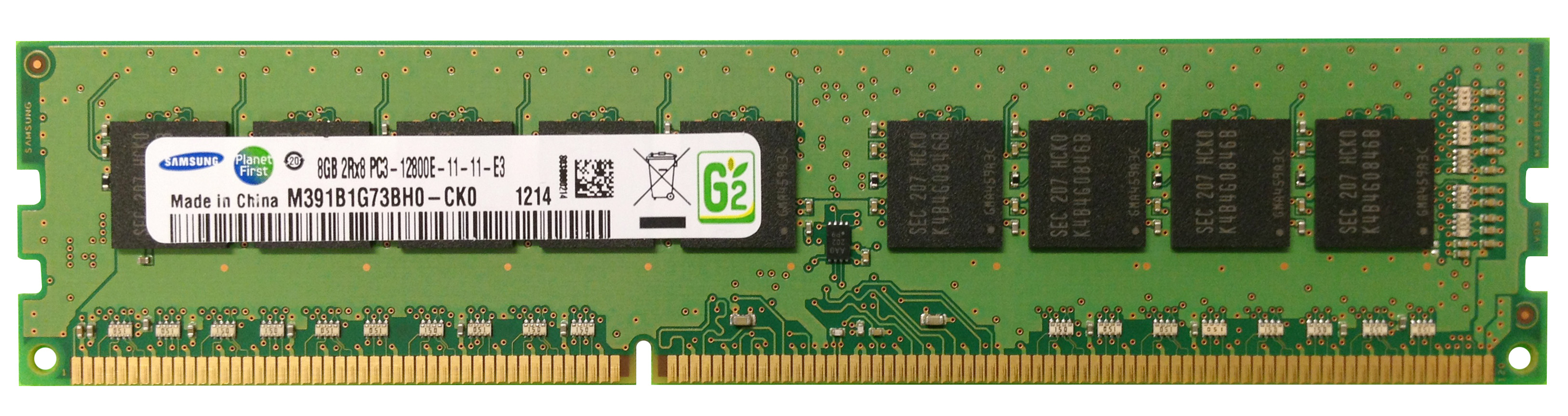 3D-14D325N728237-8G 8GB Module DDR3 PC3-12800 CL=11 ECC Unbuffered DDR3-1600 Dual Rank, x8 1.5V 1024Meg x 72 for SuperMicro X10SLM -F Motherboard n/a