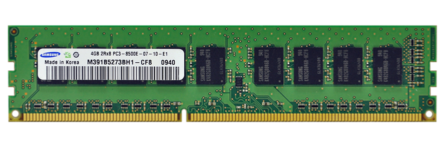 3D-14D326N720685-4G 4GB Module DDR3 PC3-8500 CL=7 ECC Unbuffered DDR3-1066 Dual Rank, x8 1.5V 512Meg x 72 for SuperMicro H8SML-7 Motherboard n/a