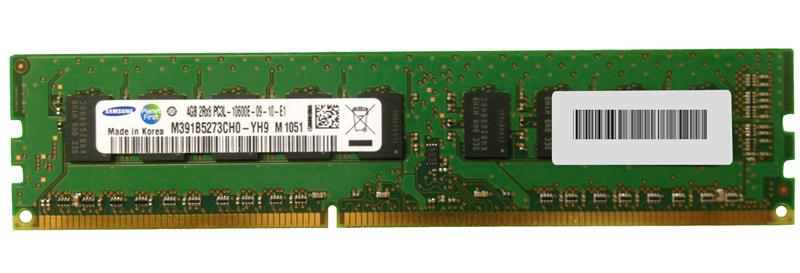 3D-14D323N728318-4G 4GB Module DDR3 PC3-10600 CL=9 ECC Unbuffered DDR3-1333 Dual Rank Low Voltage 1.35V 512Meg x 72 for Gigabyte Technology GA-6UASV4 Motherboard n/a