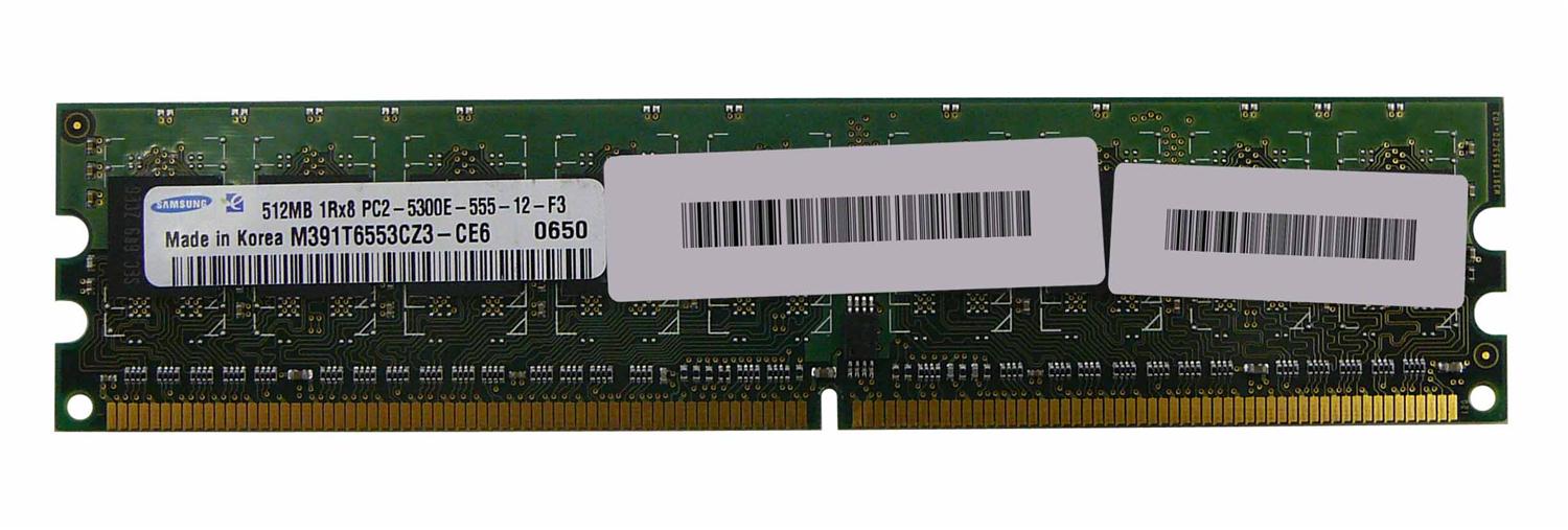 3D-14D223N727402-1G 1GB Kit (2 x 512MB) DDR2 PC2-5300 CL=5 ECC Unbuffered DDR2-667 1.8V 64Meg x 72 for Gigabyte Technology GA-5EASV-RH Motherboard n/a