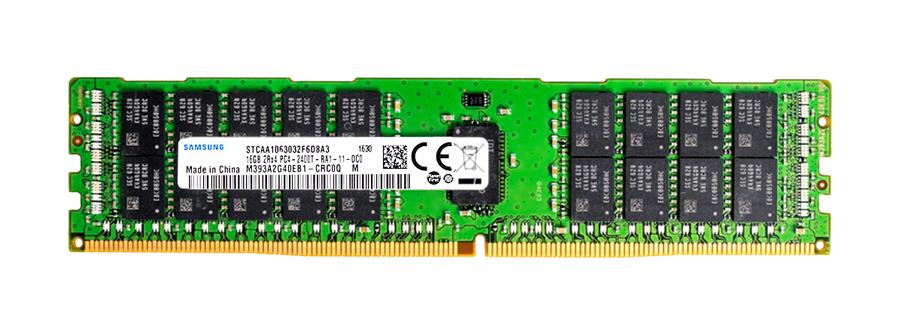 M393A2G40EB1-CRC0Q Samsung 16GB PC4-19200 DDR4-2400MHz Registered ECC CL17 288-Pin DIMM 1.2V Dual Rank Memory Module