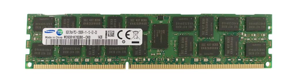 M393B1K70QB0-CK0 Samsung 8GB PC3-12800 DDR3-1600MHz ECC Registered CL11 240-Pin DIMM Dual Rank Memory Module