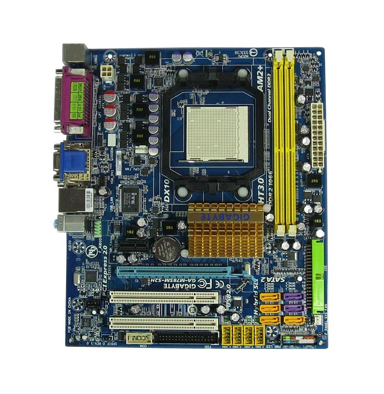 M4L-80048328 Gigabyte Tech GA-M78SM-S2H (rev. 1.0) Motherboard