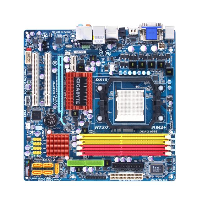 M4L-80048329 Gigabyte Tech GA-MA78GM-DS2H (rev. 1.0) Motherboard