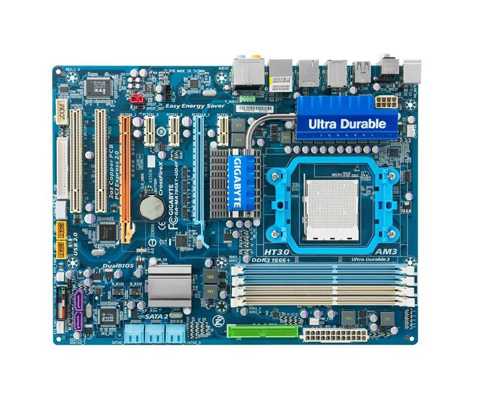 M4L-80057851 Gigabyte Tech GA-MA790XT-UD4P Motherboard